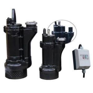 Pompa submersibila industriala pentru apa murdara, namol IBO KBFU – 380V AC | 1.5(kW) | 15(m) | 750(l/min) | 3.5A | G 3 inch | 37 kg - SKU: KBFU-80-1.5